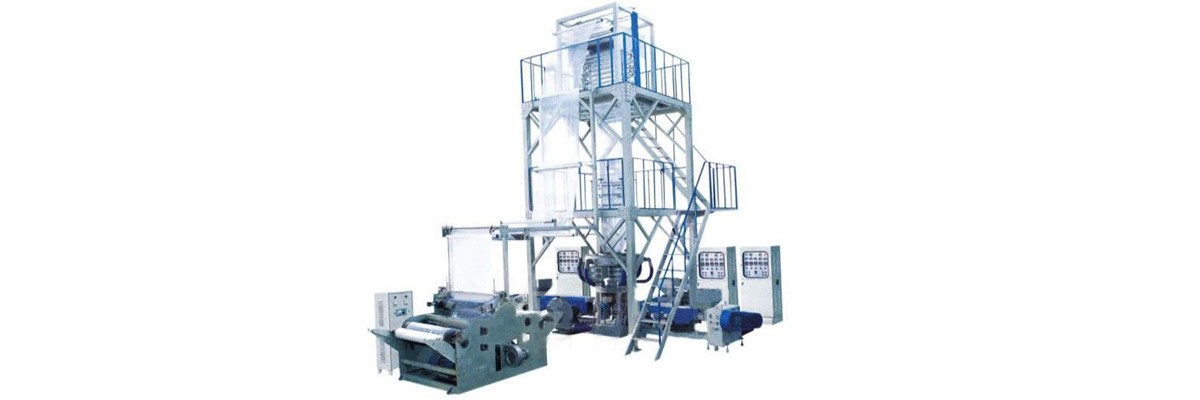 RG-3A three layer co extrusion rotating head blowing machine set